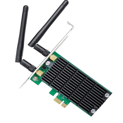 Tarjeta de red inalámbrica WiFi Mini PCI-E Express a PCI-E, adaptador, 2  antenas, PC