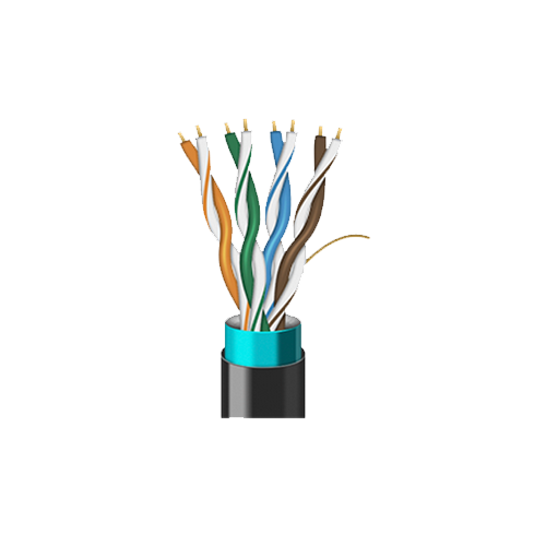 LGWSTP24GU Cable LigoWave UTP Cat 5e para exterior con mylar y tierra (Por Mt)
