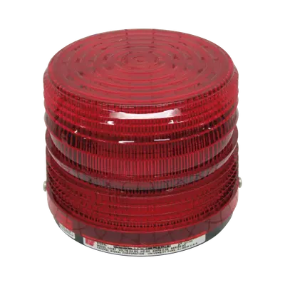 Luz estroboscópica Electraflash®, UL y cUL, 24 VCD, color Rojo
