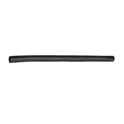 Tubo Termoencogible (Termofit) Negro de 1.2 m, 1/2" de Diámetro, Reduce de 2:1, Poliolefina.