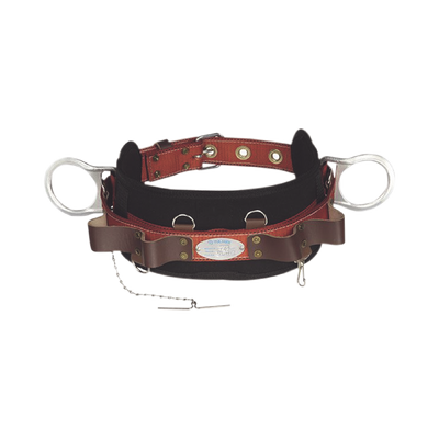 Cinturón de Liniero de Lujo, Fabricado en Poliéster, con 2 Anillos tipo D, Talla 44.