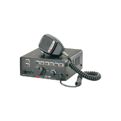 Sirena electrónica de 100 W con control para 6 luces auxiliares e interconexión para radio