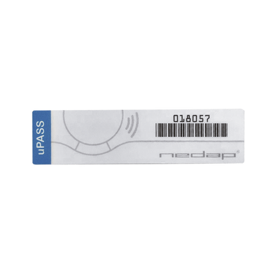 Tag para cristal Gen 2 UHF Windshield Tag Tamperproof ( 26 Bits, Código de sitio y numeración Personalizado )