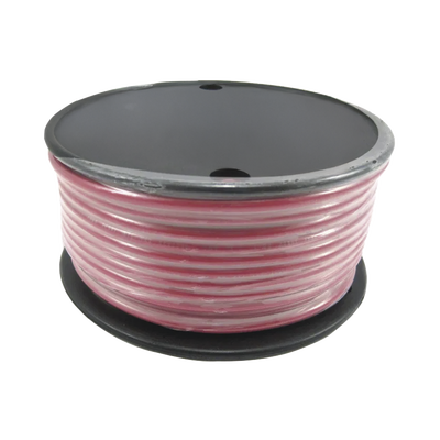 Rollo de cable garado marino calibre 12 en color rojo de 250 pies (76.2 m).