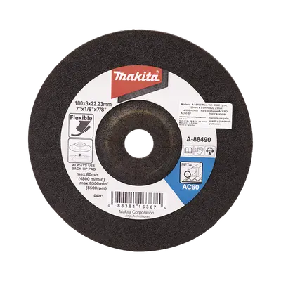 Disco de desbaste de 7"