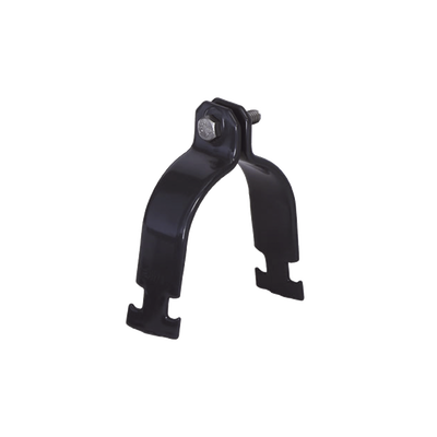 Abrazadera Unicanal con Recubrimiento de PVC de 1/2" (12.7 mm).