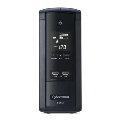 UPS de 850 VA/510 W, Topología Línea Interactiva, Entrada 120 Vca NEMA 5-15P, Tipo Torre, Con 10 Tomas NEMA 5-15R, 5 años de garantía
