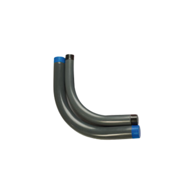 Codo Conduit Rígido de Aluminio de 3/4” (19 mm)/ Recubierto de PVC / Interior de Uretano.
