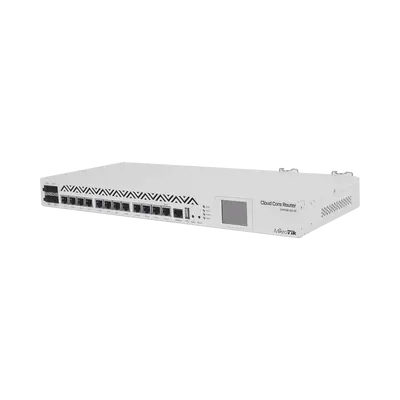 Cloud Core Router, CPU 36 Núcleos, Througput 16Gbps / 24Mpps, 12 Puertos Gigabit Ethernet, 4 Puertos SFP y 4 GB de memoria, Ideal para IPsec