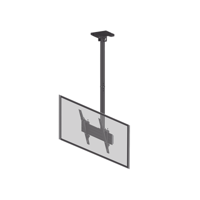 Montaje de Techo para Pantallas de 32"- 75I"| VESA 100 X 100 HASTA 400 X 400| Capacidad Máxima de Carga 50Kg