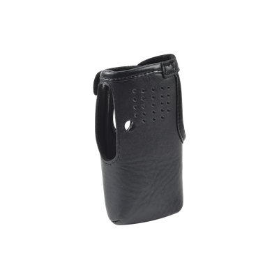 Funda Reforzada de Piel con correas para IC-F1000D/01, IC-F2000D/01 u IC-F2000D/12.