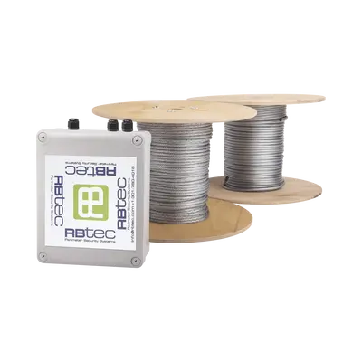 Kit de Cable Sensor Perimetral Para Cercas Ciclonicas IRONCLAD/ 305 METROS / 2 ZONAS; 152 METROS POR ZONA / Sin Falsas Alarmas por Viento / TODO Incluido