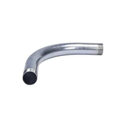Curva/Codo de 90° de 3" (76mm) pared gruesa con rosca galvanizado etiqueta amarilla