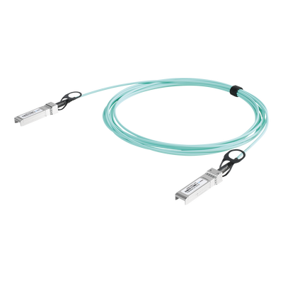 Cable AOC SFP+ de 1&10 Gbps a 1&10 Gbps / Cable de fibra óptica Activo / Longitud: 3 metros