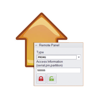 Licencia, para armar, desarmar comunicadores, paneles M2M y paneles de alarmar AXPRO desde Securithor versión superior a 2.1.9 +