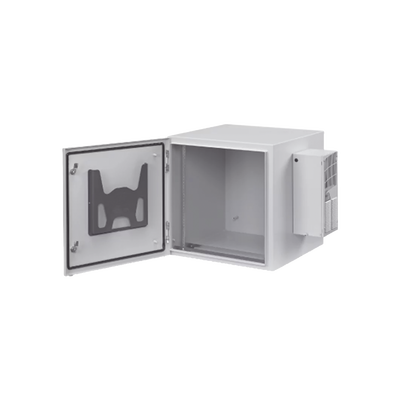 Gabinete Industrial ProTek de Puerta Sólida, Protección NEMA Tipo 4/12; IP66, Fabricado en Acero, 19 UR, Color Gris Claro