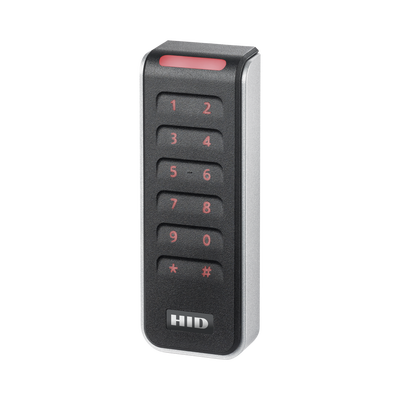 Lector con Teclado Capacitivo SIGNO Multitecnologia/ 20KTKS-01-00001H/ Garantia de Por Vida/ Terminal Strip/Wiegand & OSDP