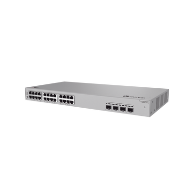 Switch de Acceso Gigabit Administrable PoE Capa 2 / 24 puertos 10/100/1000 Mbps (PoE) / 4 Puertos 2.5GE SFP Uplink / ERPS / IMGP Snooping / DHCP Snooping / PoE Perpetuo / 400 W / Administración Nube Gratis