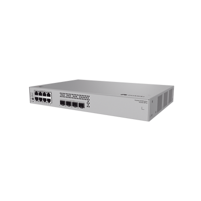 Switch de Acceso Gigabit Administrable PoE Capa 2 / 8 puertos 10/100/1000 Mbps (PoE) / 4 Puertos 2.5GE SFP Uplink / ERPS / IMGP Snooping / DHCP Snooping / PoE Perpetuo / 128 W / Administración Nube Gratis