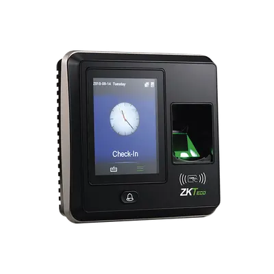 Terminal Biométrica con Pantalla de 2.8" / Hasta 1,500 Huellas / IP