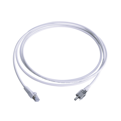 Patch Cord TERA Cat5e 10/100BASE-T, de 2 pares y conector modular, LS0H, Color Negro, 1 metro