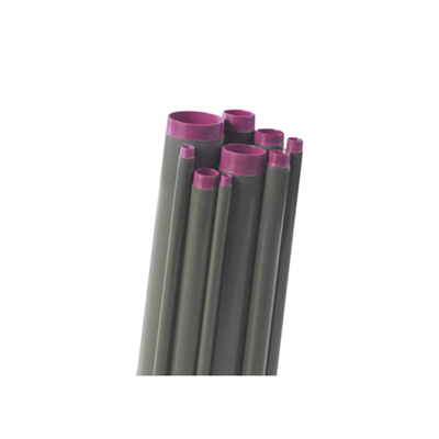 Tubo Conduit rígido de aluminio de 6” (152.4 mm) con recubrimiento de PVC de 3.05 m con cople.