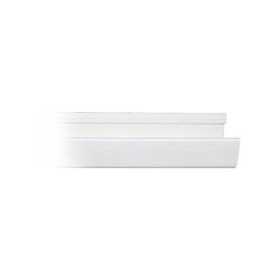 Canaleta blanca de PVC auto extinguible, con 2 plataformas, 4 cinthos TH 190, 2 thornillos 10 x 1 1/2”, 2 thorquetes TP2X. (9001-01250)