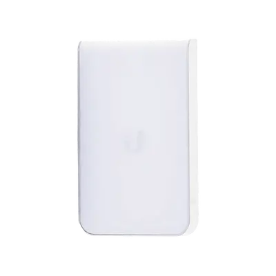 Access Point UniFI doble banda cobertura 180º, MI-MO 2x2 diseño placa de pared con dos puertos adicionales, hasta 100 usuarios Wi-Fi
