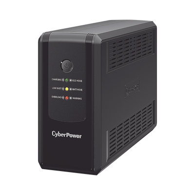 UPS de 1000 VA/500 W, Topología Línea Interactiva, Entrada 120 Vca NEMA 5-15P, y 8 Salidas NEMA 5-15R, Con Regulador de Voltaje (AVR)