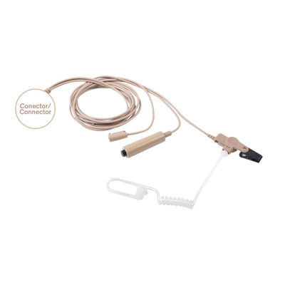 Kit de Micrófono-Audífono profesional de 3 cables para KENWOOD NX-340/320/420, TK-3230/3000/3402/3312/3360/3170