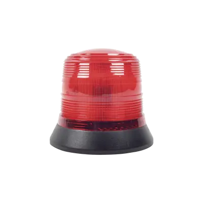 Burbuja brillante de 6 LEDs, color rojo, montaje magnético