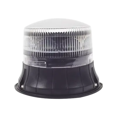 Burbuja LED giratoria de color claro, 9 LEDS, montaje permanente