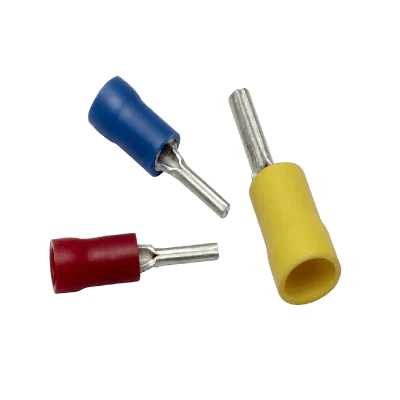 Terminal aislada tipo pin para calibre 12 - 10 AWG.