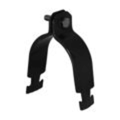 Abrazadera Unicanal con Recubrimiento de PVC de 3/4" (19 mm).