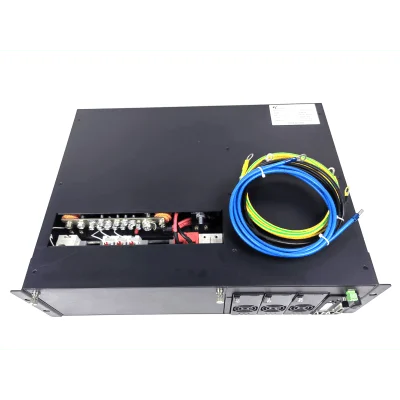 Rectificador de Energía AC 110 Vac / –48 V de Alta Eficiencia, 90 A y 5400 W, 3 UR para Telecomunicaciones como equipos OLT´s Modulares - Imagen 2