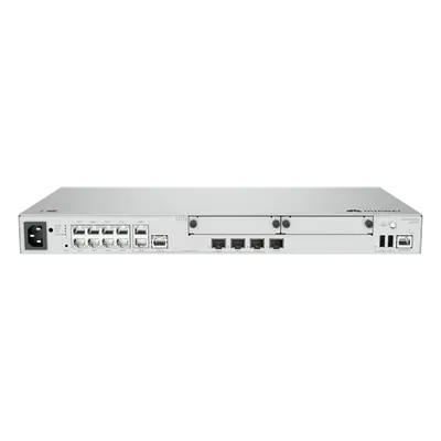 Router Empresarial / LAN: 1 SFP+ & 8×GE / WAN: 1 × SFP+ & 2×GE / 1,200 Usuarios / 128 APs Gestionables / 1,000 Túneles IPsec / 3 Gbps / Firewall NGFW IPS Antivirus