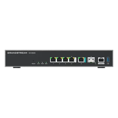 Dispositivo de Convergencia de Redes GCC6020 / Router VPN / Firewall de Próxima Generación / IP PBX / Switch de Red / 4 Puertos Gigabit Ethernet / 1 Puerto SFP+ 10 Gigabit / 1 Puerto 2.5 Gigabit / Administración en la Nube GDMS / Mont - Imagen 4
