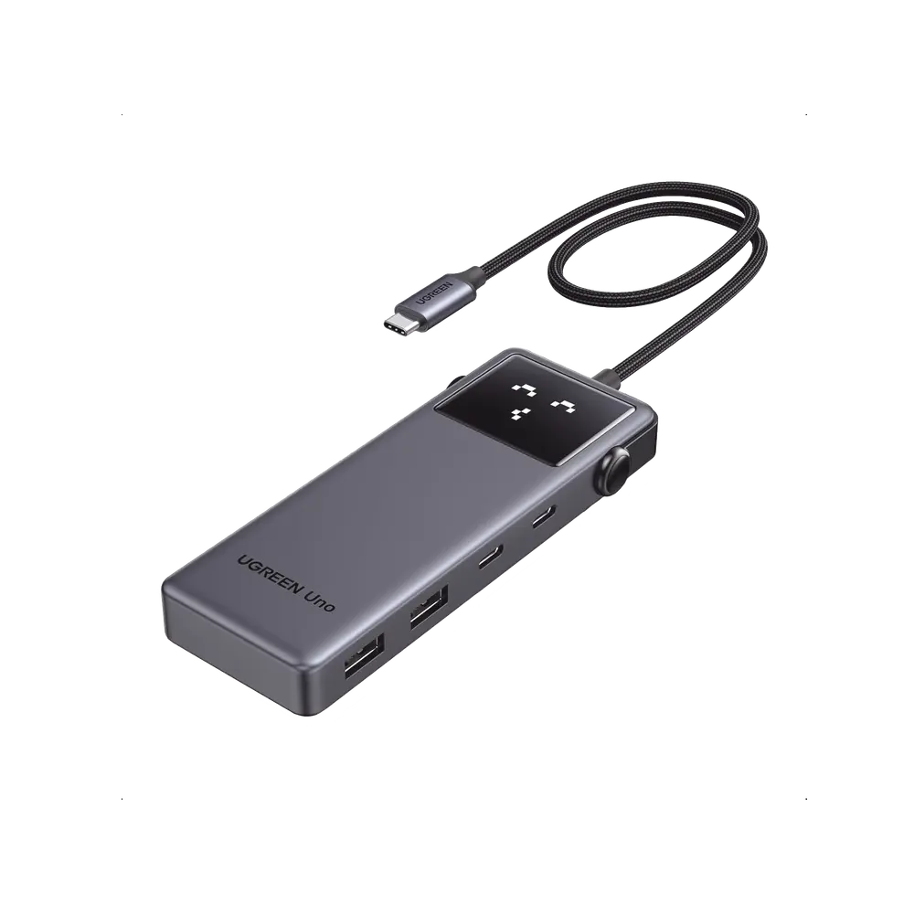 HUB USB-C Uno USB-C To HDMI+2*USB 3.2 A+2*USB 3.2 C+PD Power Converter ABS - Imagen 2
