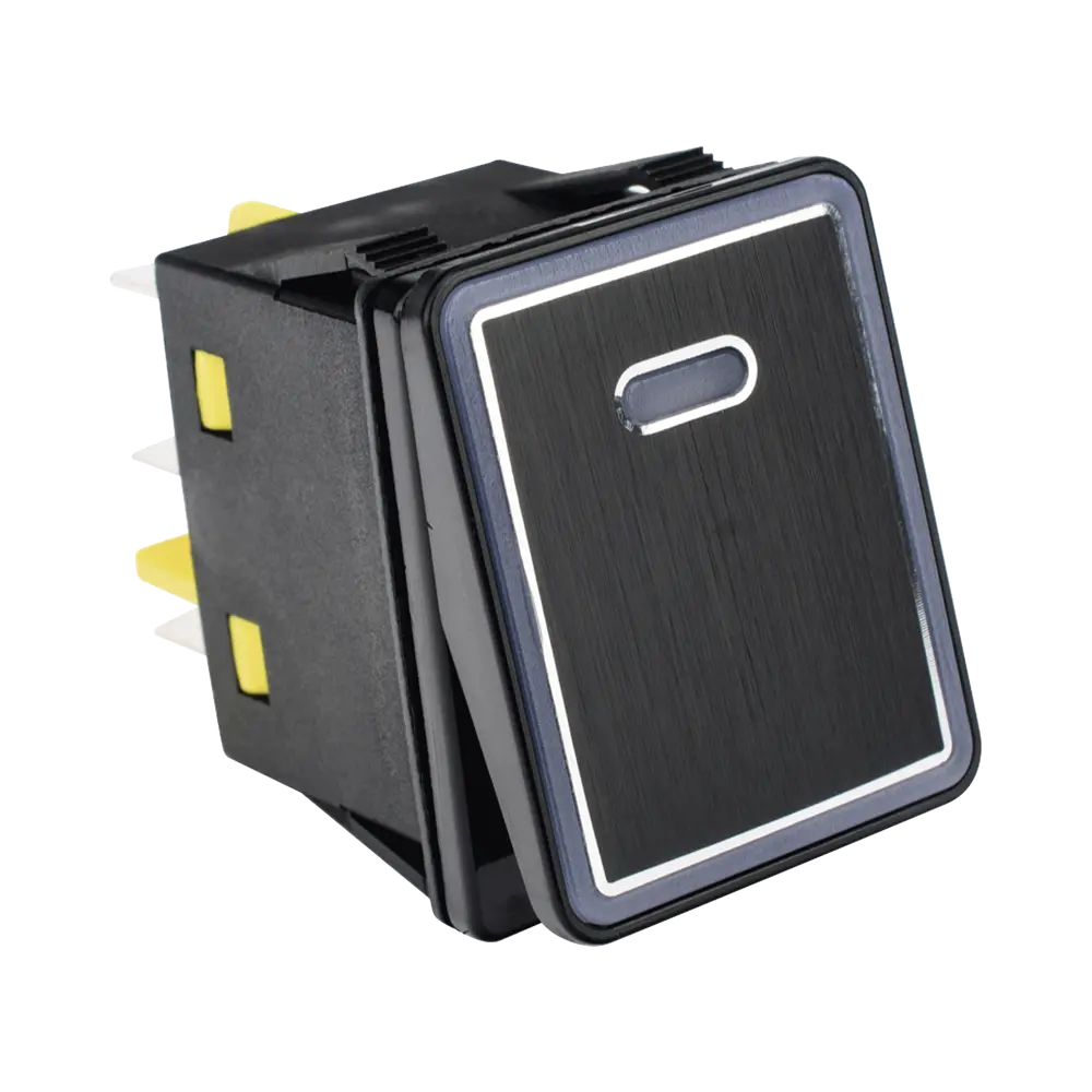 Interruptor Industrial con LED / IP65 / Aluminio / NO-COM-NC / -40°C a 125°C (-40°F a 257°F) / 30A 24VDC