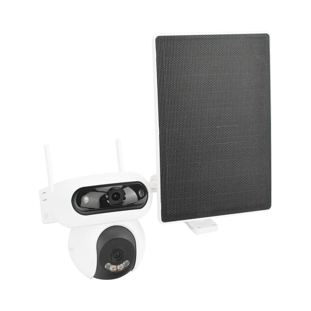 Cámara IP Solar / Doble Lente 4MP+4MP / Wi-Fi 6 / 4G LTE / Batería 10,400 mAh / Panel Solar 8W / IP65 - Imagen 4