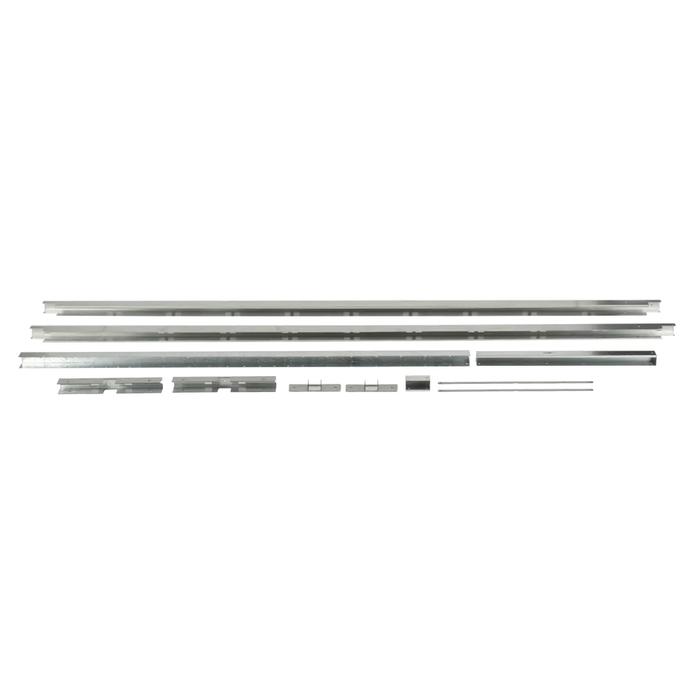 Extensión para Montaje de Piso / 2 Paneles Solares / 1300 x 2400 mm (4.3 x 7.9 ft) / Acero Galvanizado / Exterior