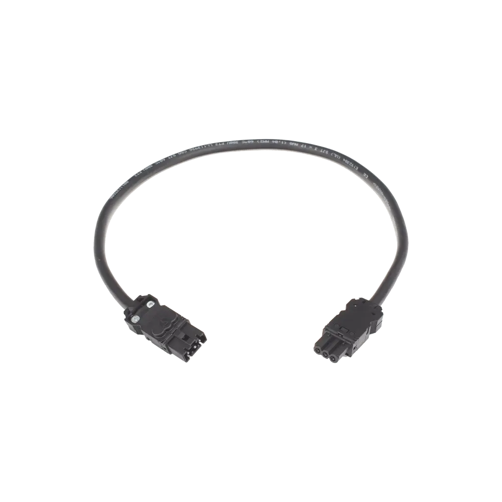 Cable de Unión para Lámparas LED / Conexión Daisy Chain hasta 4 Unidades / 60 cm / 3 Polos / Voltaje Universal 100-240V AC / Sistema Clic sin Herramientas - Imagen 3