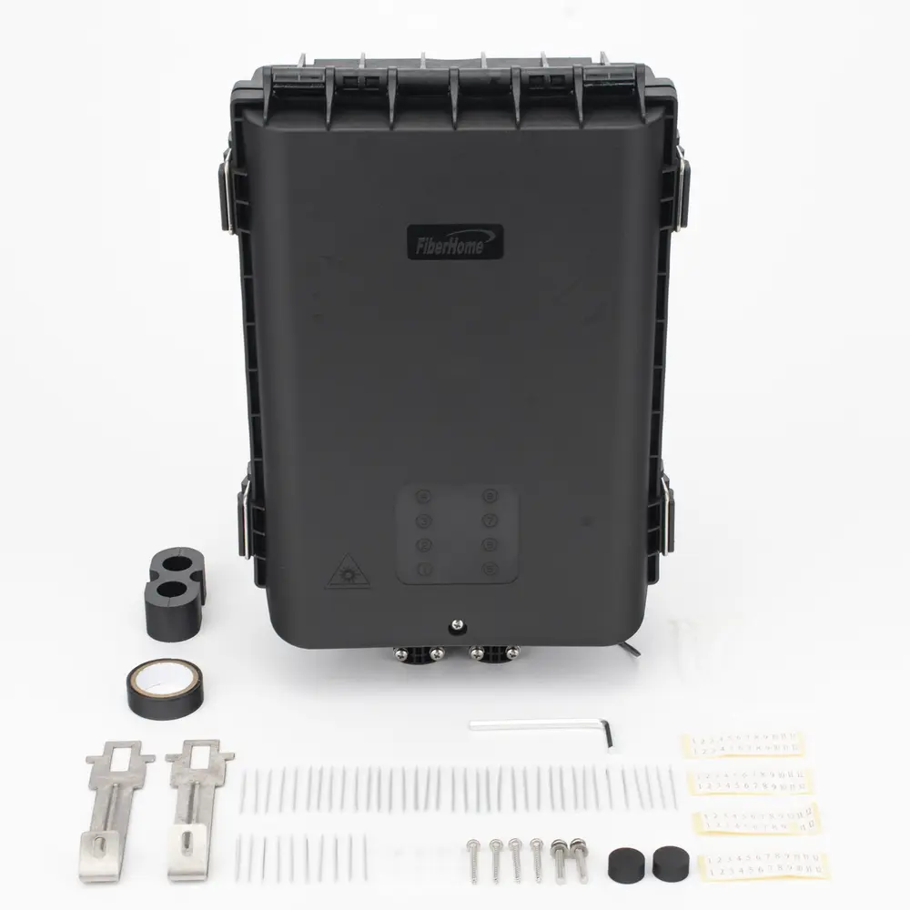 Caja de Distribución Óptica Preconectorizada / IP68 / 96 Empalmes / 2 Splitters 1x4 / 8 Puertos / Exterior - Imagen 8