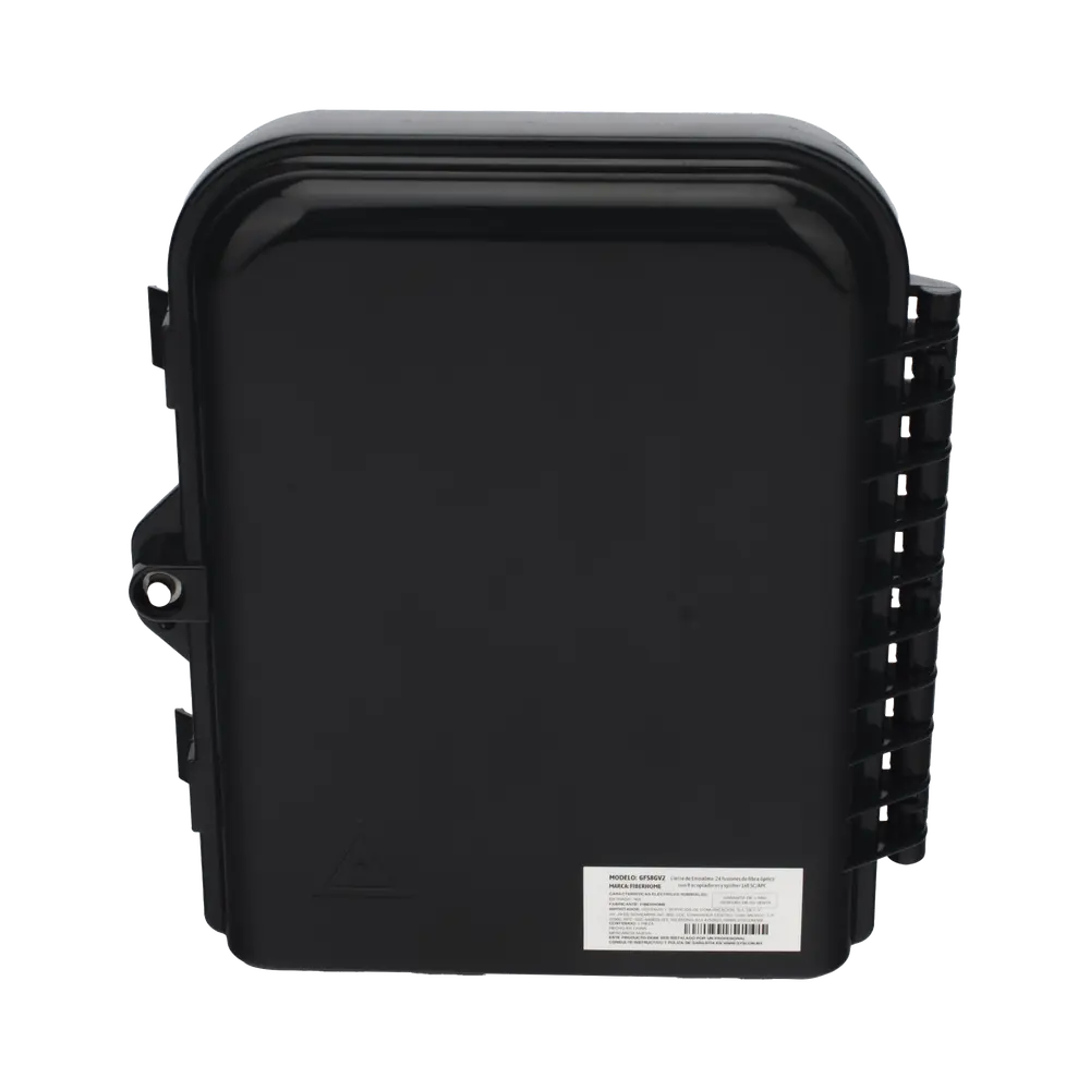 Caja de Distribución Óptica Preconectorizada / IP68 / 96 Empalmes / 2 Splitters 1x4 / 8 Puertos / Exterior