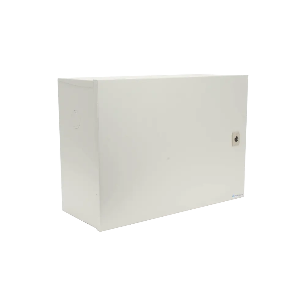 Gabinete Exterior / Acero Galvanizado / 360 x 208 x 505 mm / Montaje en Poste / Protección Solar Autónoma - Imagen 4