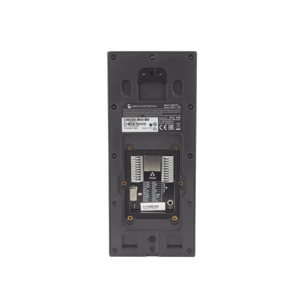 Videoportero IP Inteligente / 2K Ultra HD 4 MP / Ángulo 127° / IA ISP con Análisis de Comportamiento / Lector RFID Dual 13.56 MHz y 125 kHz / 5000 Tarjetas / PoE Integrado / IP66 IK10 - Imagen 7