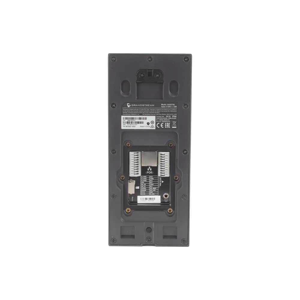 Videoportero IP Inteligente / 2K Ultra HD / Ángulo 127° / IA ISP con Análisis de Comportamiento / Lector RFID Dual 13.56 MHz y 125 kHz / NFC / BLE 5.0 / PoE / IP66 / IK10 - Imagen 7