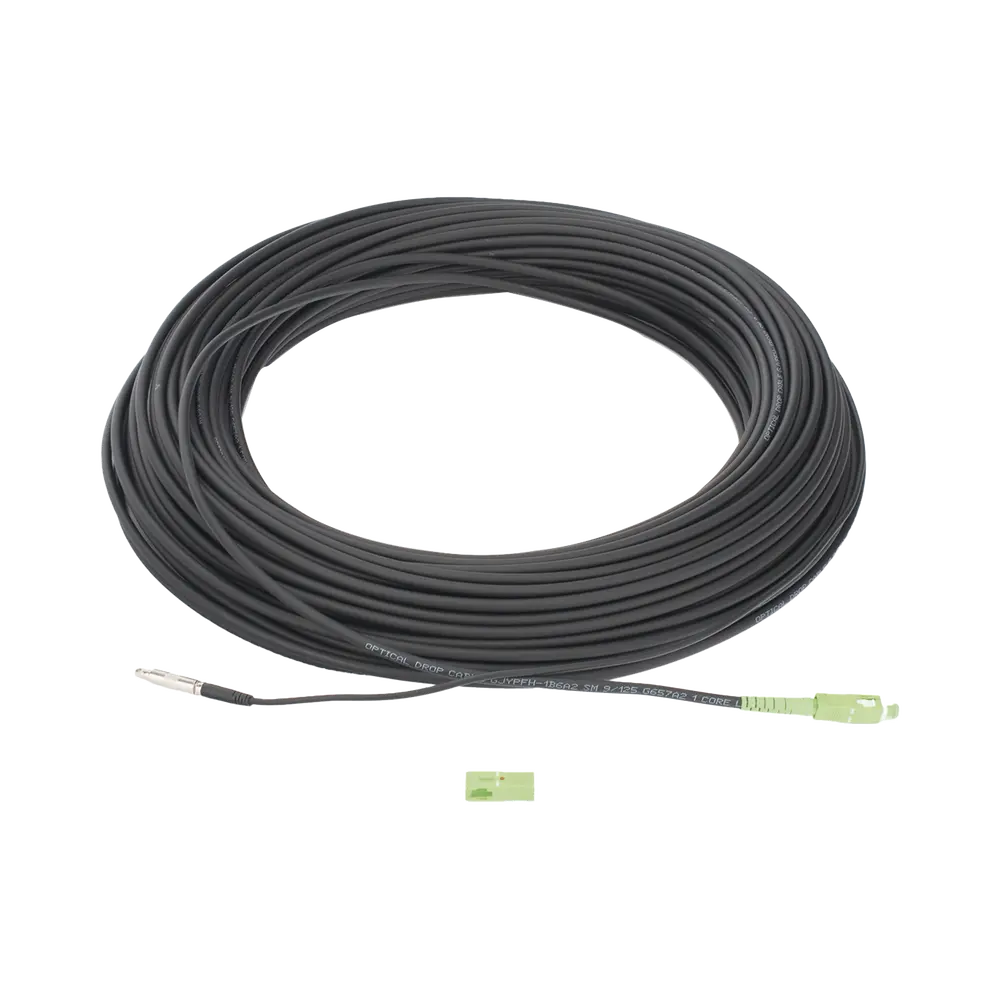 Rollo de Fibra Óptica Drop / G.657A2 Monomodo Simplex / 100 m (328 pies) / SC/APC-SC/APC / Interior y Exterior - Imagen 4