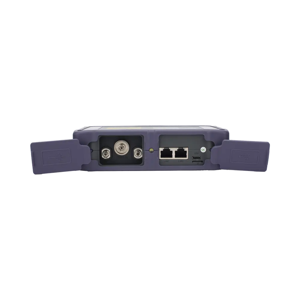 OTDR Touch / Fibra Óptica Multimodo / 850nm y 1300nm / Rango Dinámico 22/24 dB / Zona Muerta 1.5 m (4.9 ft) / VFL 10mW / OPM / Mapeo RJ45 / Batería 5000 mAh - Imagen 6
