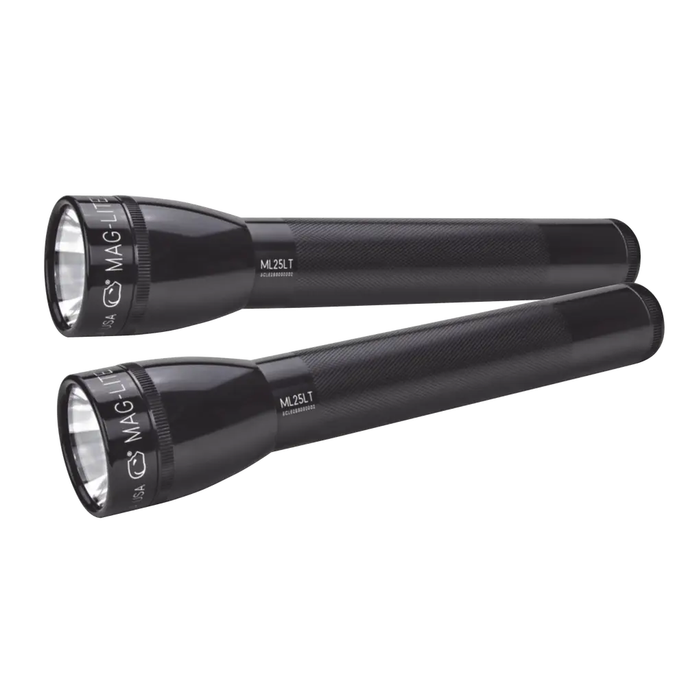 Linterna LED / 250 lm / 170 m (558 ft) / 2 Pilas C / Aluminio Aeroespacial / Foco Ajustable